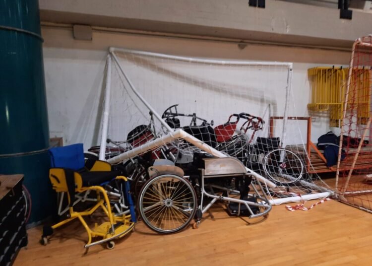 Vandali alla Bastia: danneggiate carrozzine per gli atleti disabili della TDS. Melis: “Atto fascista”