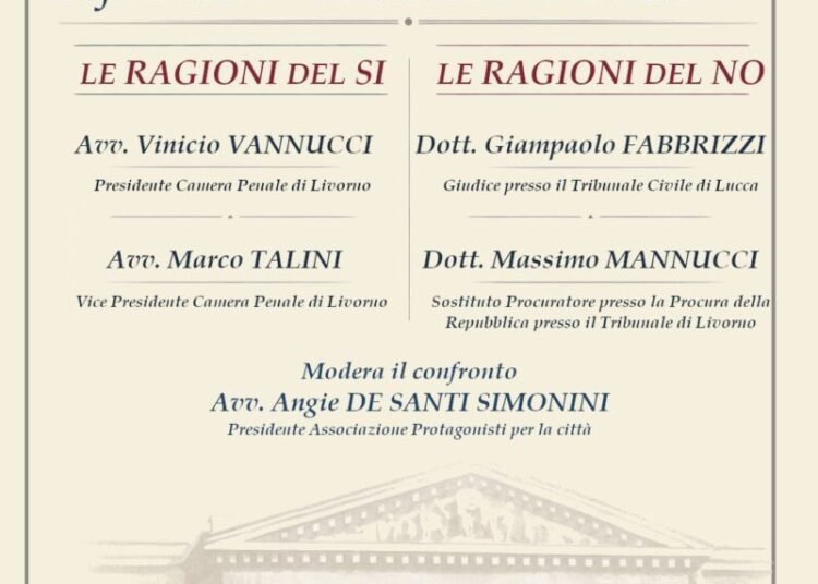 Referendum: le ragioni del ‘Si’ e del ‘No’ in un incontro pubblico