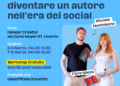 Hangar Creativi: dal 5 all’8 marzo workshop con Fiore Manni e Michele Monteleone