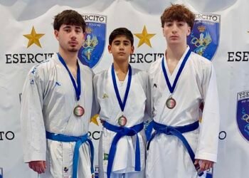 Karate: tre medaglie di bronzo per i giovani atleti della Folgore