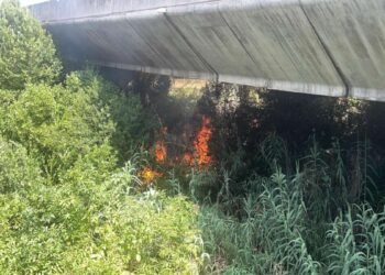 incendio a Montenero