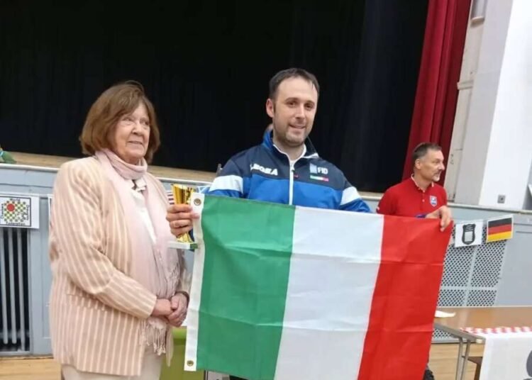 Dama: Matteo Bernini ancora campione del mondo !!!